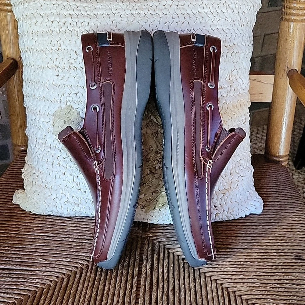 Sebago Bowman brown loafers, size 11.5M